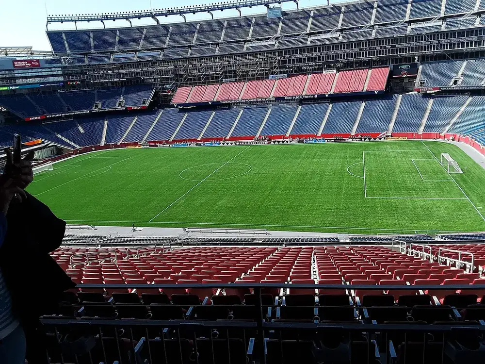 Gillette Stadium in Foxborough, Massachusetts (file photo)