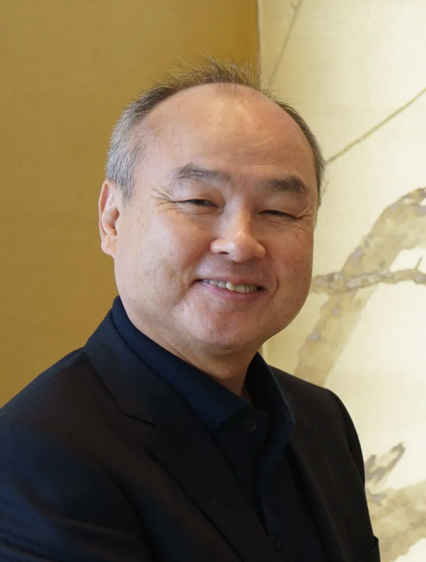 SoftBank Group CEO Masayoshi Son at SoftBank headquarters in Tokyo in May 2025 (file photo)