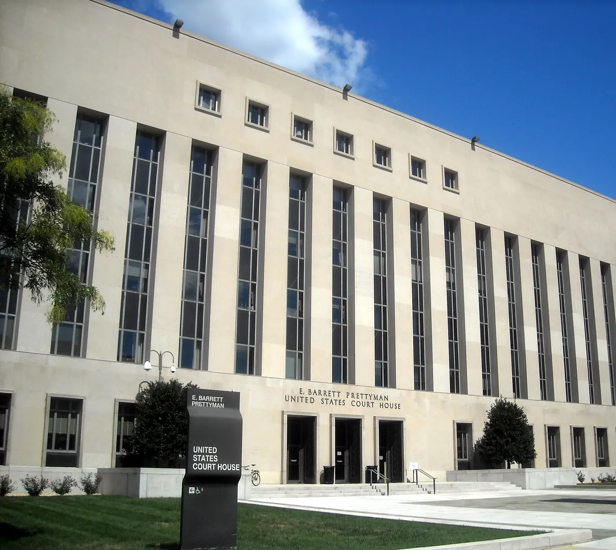 E. Barrett Prettyman United States Courthouse in Washington, D.C. (file photo)