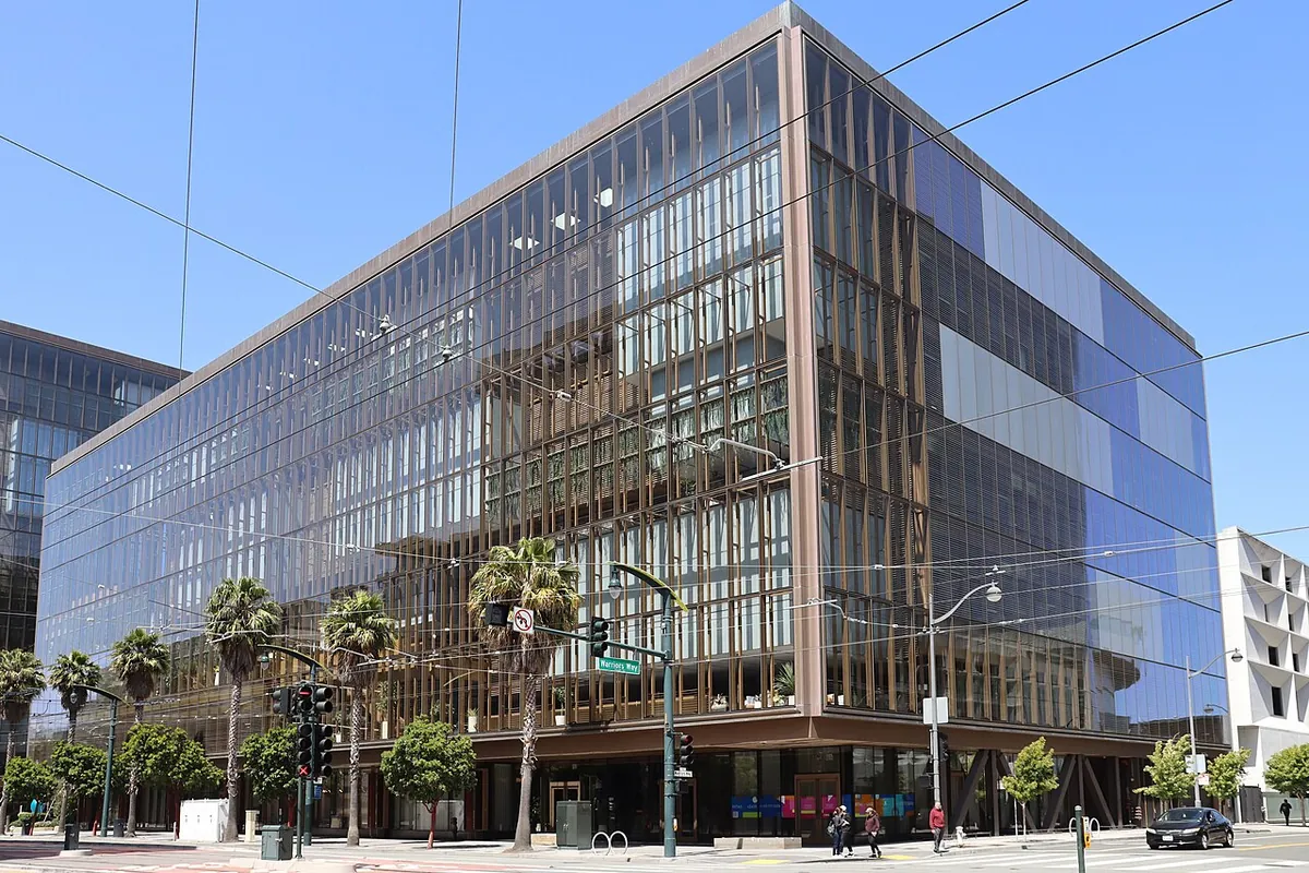 Office building at 1515 Third Street in San Francisco's Mission Bay, which houses OpenAI's headquarters (file photo)